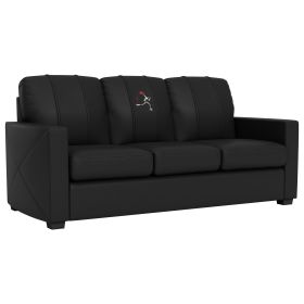Silver Sofa with Bowler Logo Panel