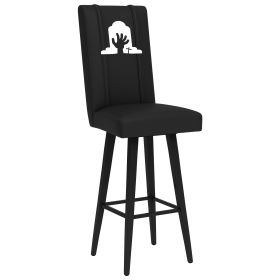 Swivel Bar Stool 2000 with Ghoulish Rising Hand Halloween Logo