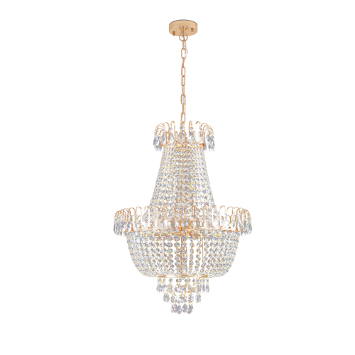 Golden Crystal Chandelier, Large Modern Luxury Chandelier, Suitable For Living Room, Dining Room, Bedroom, Hallway - No Bulb Unusable Platform - Golden Crystal Chandelier, Large Modern Luxury Chandelier, Suitable For Living Room, Dining Room, Bedroom, Hallway - No Bulb Unusable Platform -