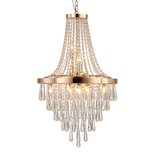 Golden Crystal Chandelier, Large Modern Luxury Chandelier For Living Room, Dining Room, Bedroom, Hallway - Bulb Not Included Unavailable Platform Golden Crystal Chandelier, Large Modern Luxury Chandelier For Living Room, Dining Room, Bedroom, Hallway - Bulb Not Included Unavailable Platform